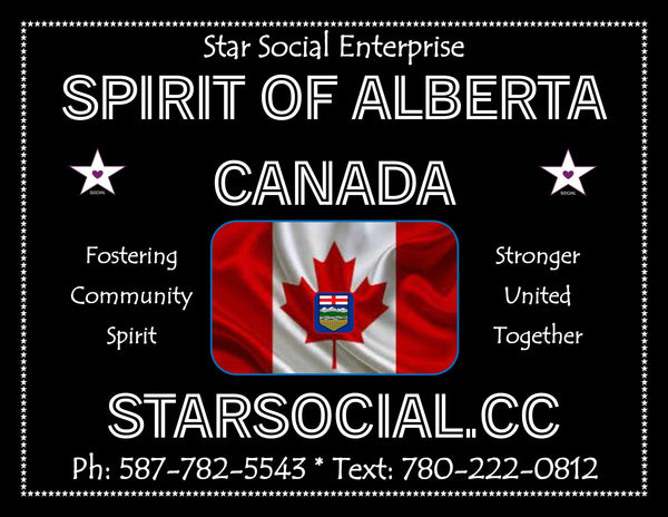 Spirit of Alberta Canada* Star Social Media Subscription